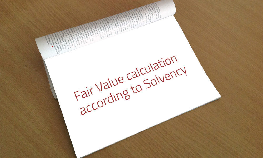 Fair Value calculation according to Solvency